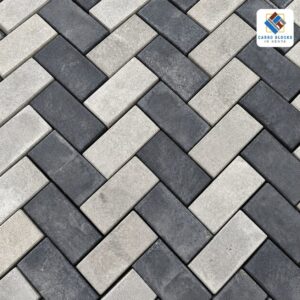 60mm Modern Quad Smooth Cabros in Kenya for driveways and parking areas