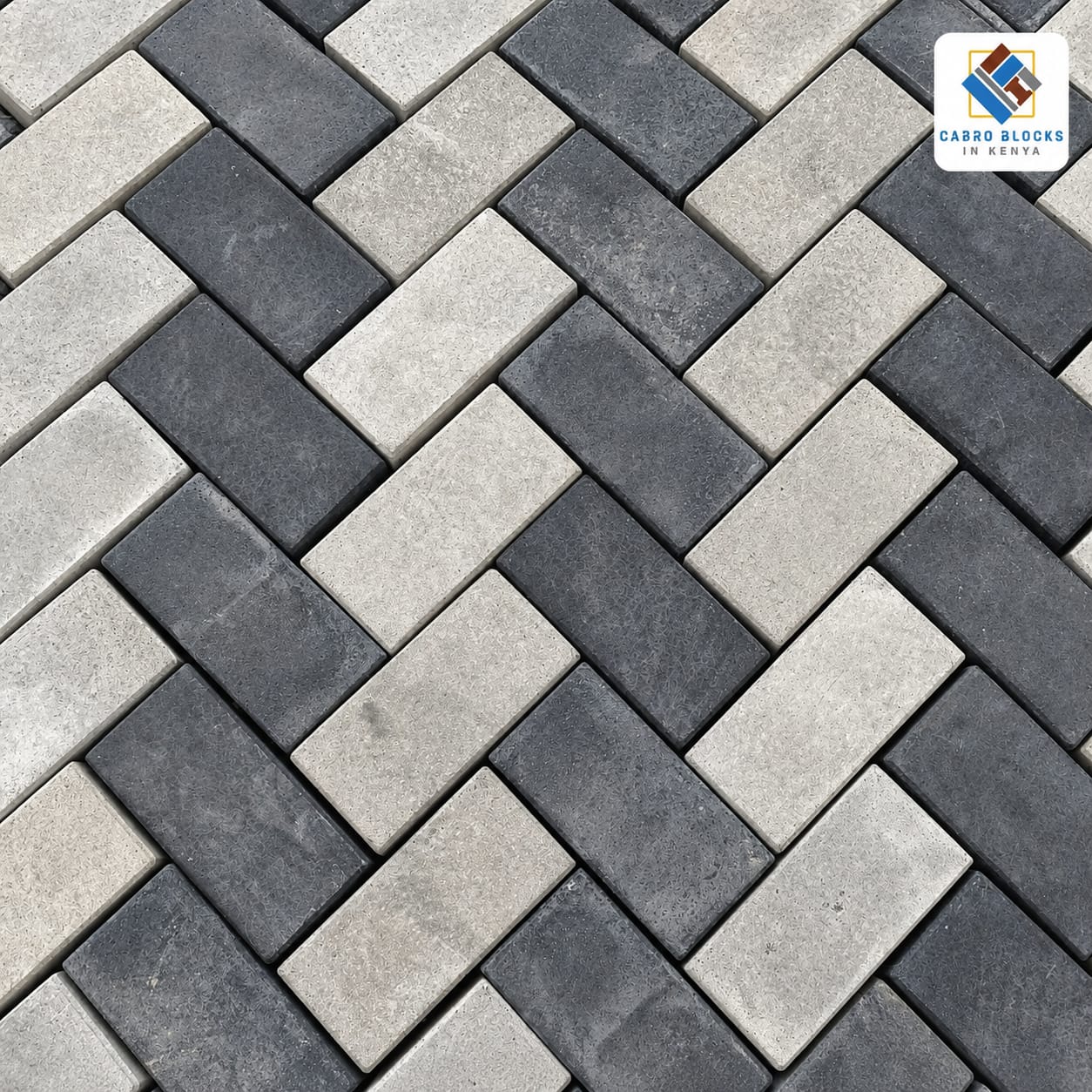 Modern Quad Smooth Cabros 60mm Kenya 60mm Modern Quad Smooth Cabros in Kenya for driveways and parking areas