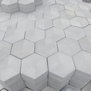 Grey Hexagon 3D Cabros