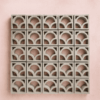 ArcWave vent block 200mm x 200mm x 60mm – modern concrete breeze block by Cabro Blocks Kenya for ventilation and décor.
