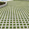 Grass pavers in Kenya for driveways and parking areas by Cabro Blocks.