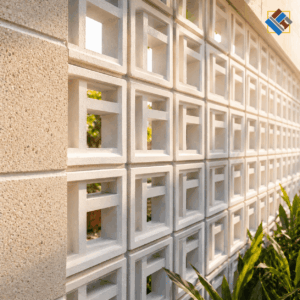 Matrix breeze blocks in Kenya for modern ventilation and decorative facades